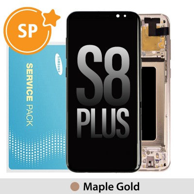 Tecguru_Samsung Galaxy S8 Plus G955F OLED Screen Replacement Digitizer GH97-20470D (Service Pack)-Coral Blue Tecguru_Samsung Galaxy S8 Plus G955F OLED Screen Replacement Digitizer GH97-20470D (Service Pack)-Coral Blue